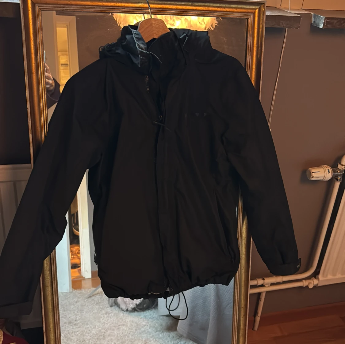 Svart vindjacka från Everest, strl 34