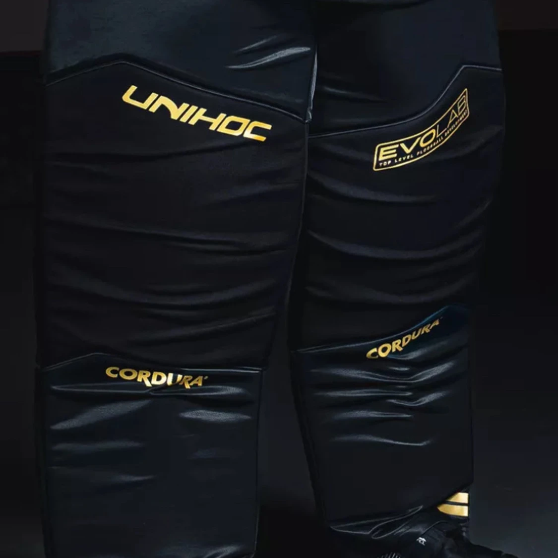 Svarta Unihoc täckbyxor Cordura