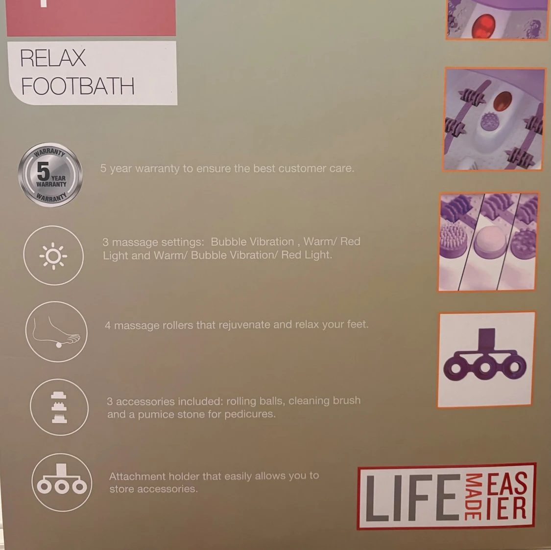 Point Relax Footbath - 1