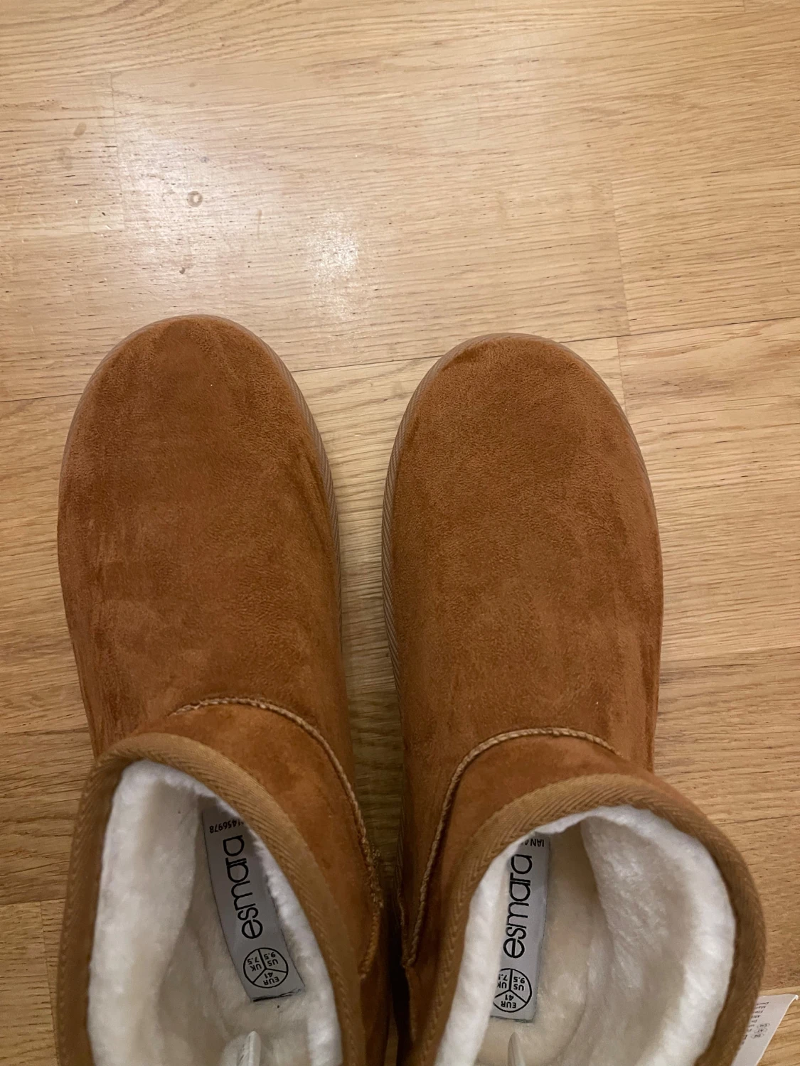 Bruna boots med foder från Esmara - 1