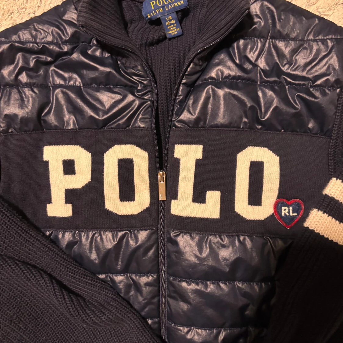 Svart cardigan från Polo Ralph Lauren - 1