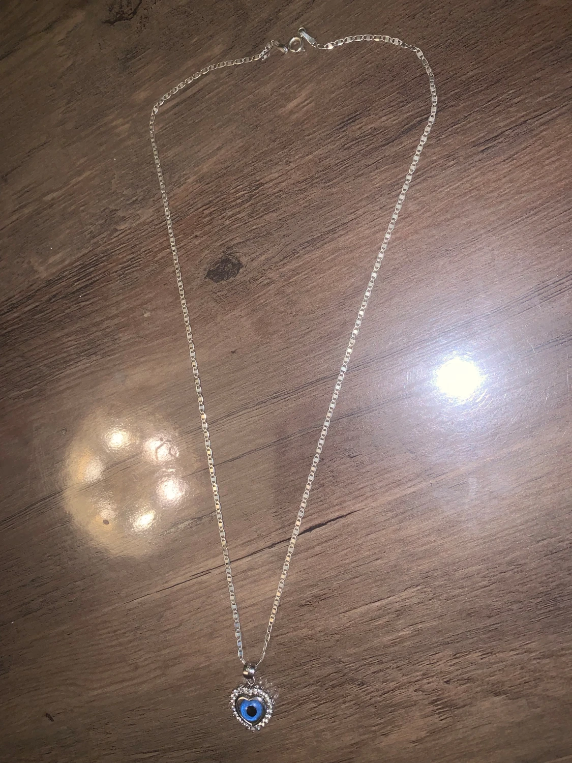 Äkta silverhalsband