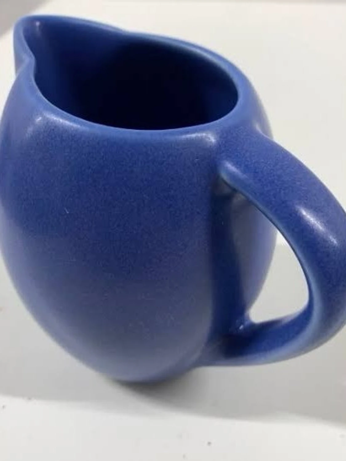 4 st Höganäs kaffekoppar + mjölkkanna – blå - 1