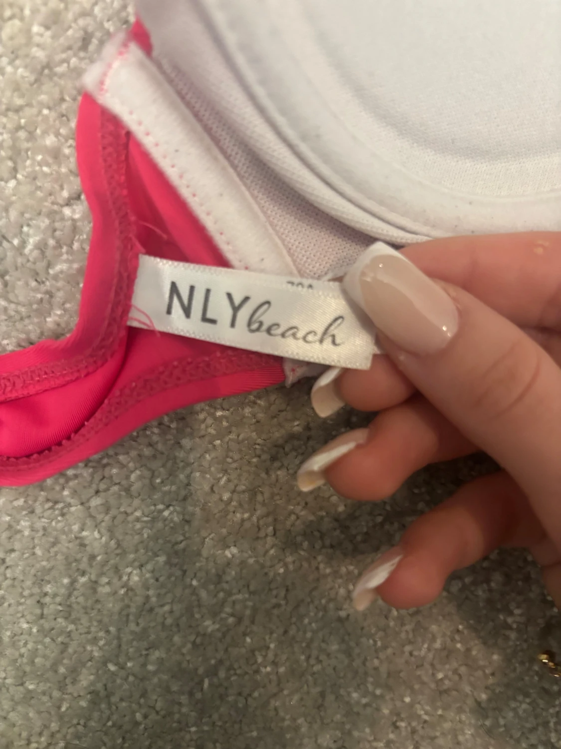 Rosa bikiniöverdel från NLY Beach - 2