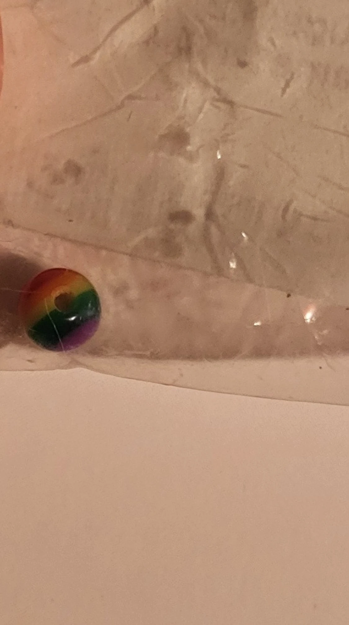 Rainbow pride piercing balls - 2