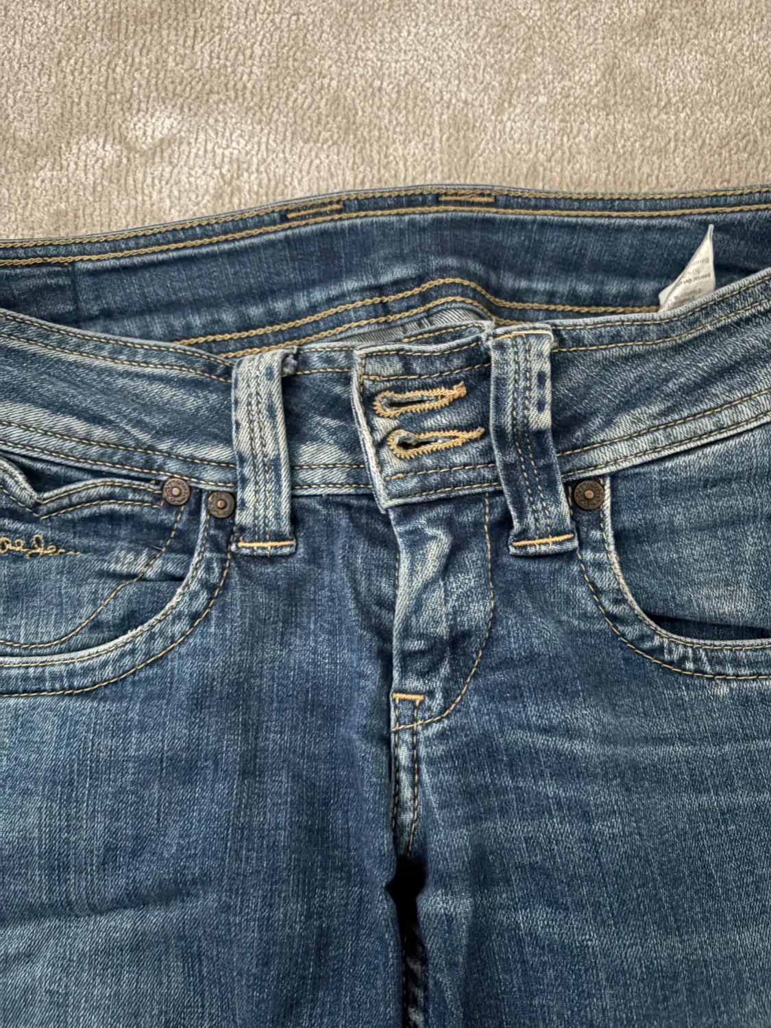 Blå bootcut jeans från Pepe Jeans - 2