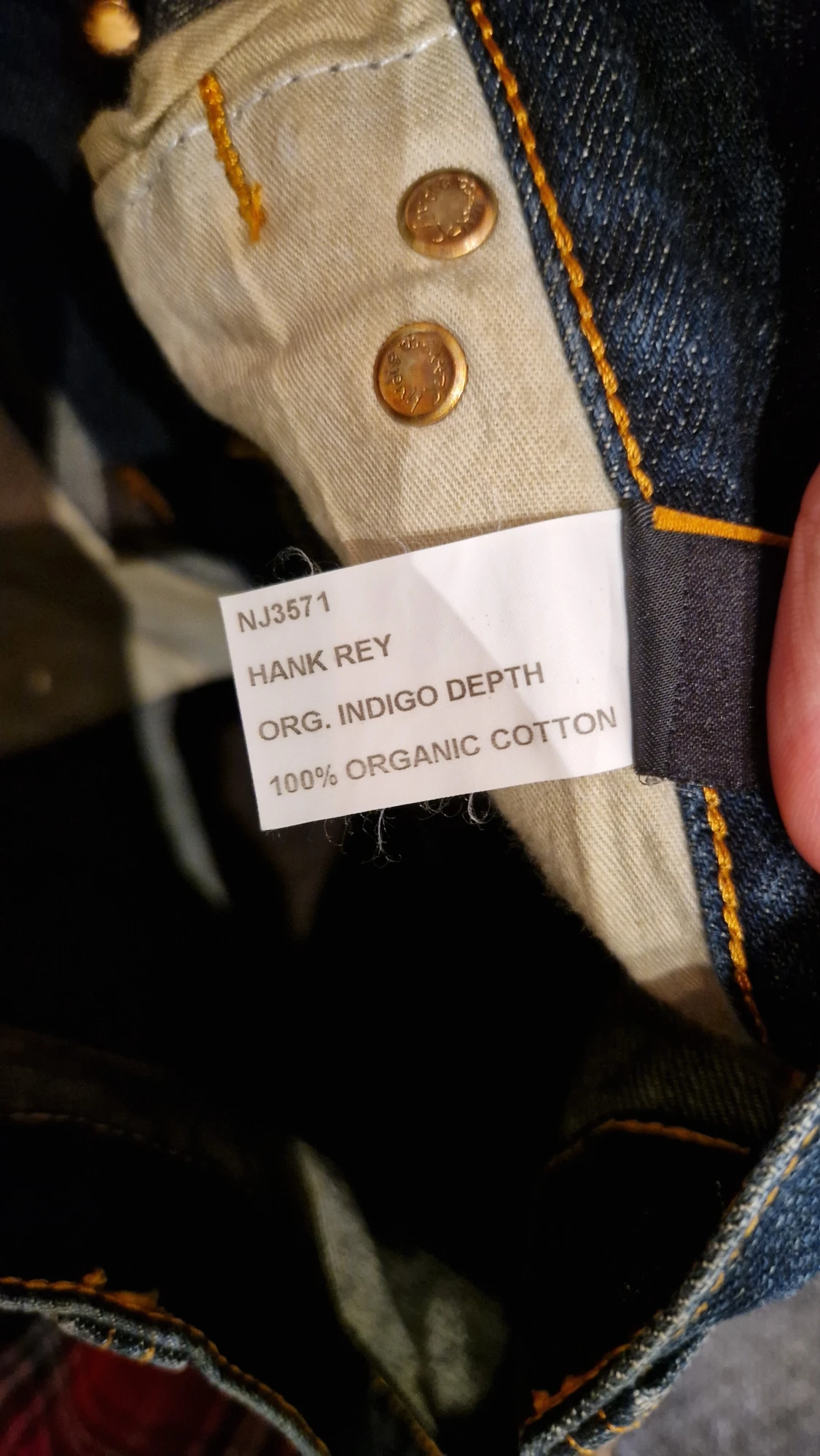 HELT NYA Nudie Jeans Hank Rey - 2