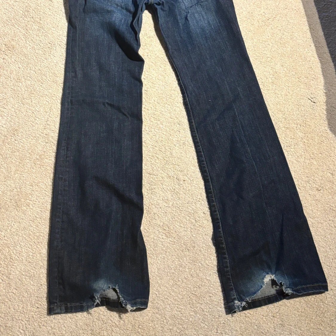 Mörkblå bootcut jeans Esprit - 3