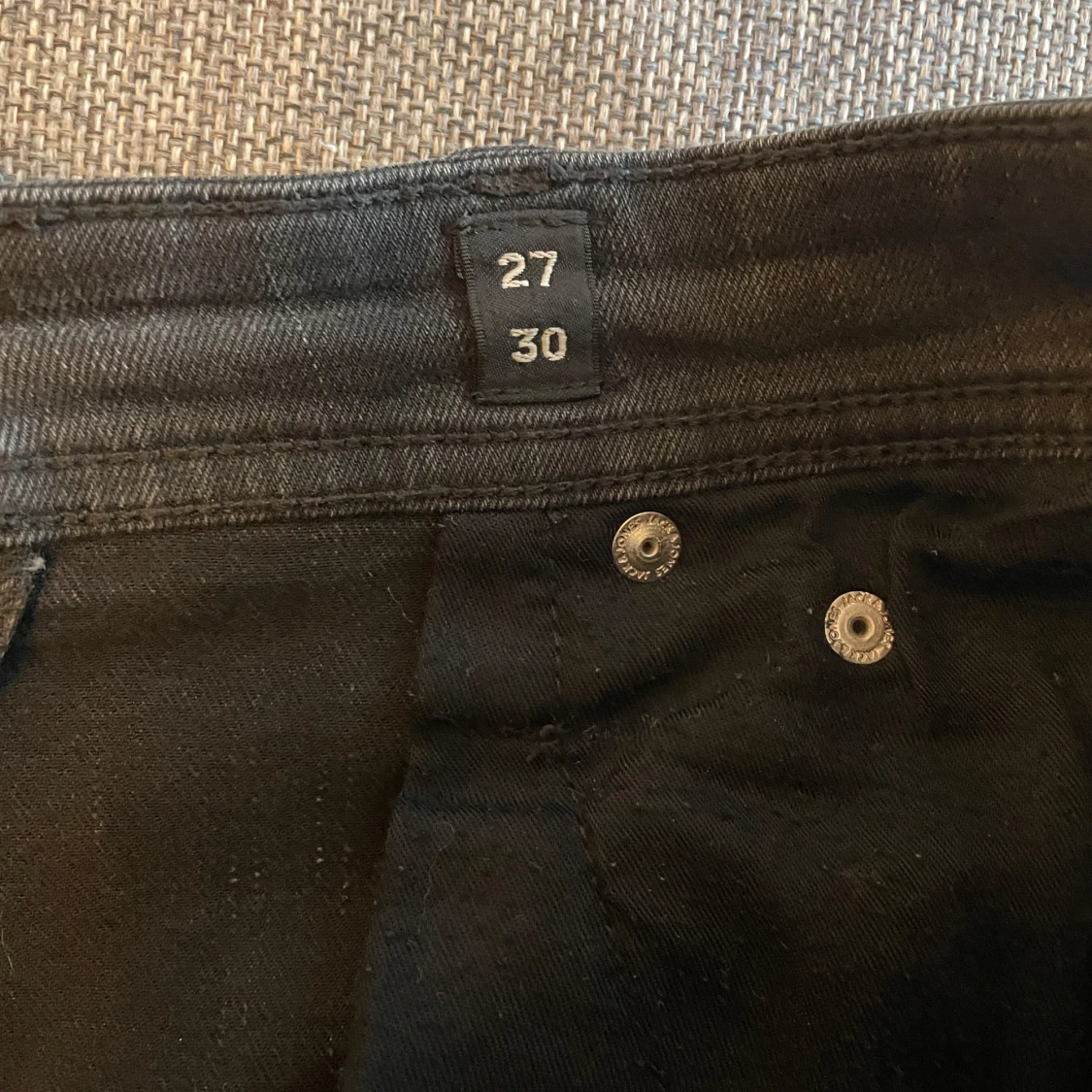 Svarta slim fit jeans Jack & Jones - 4