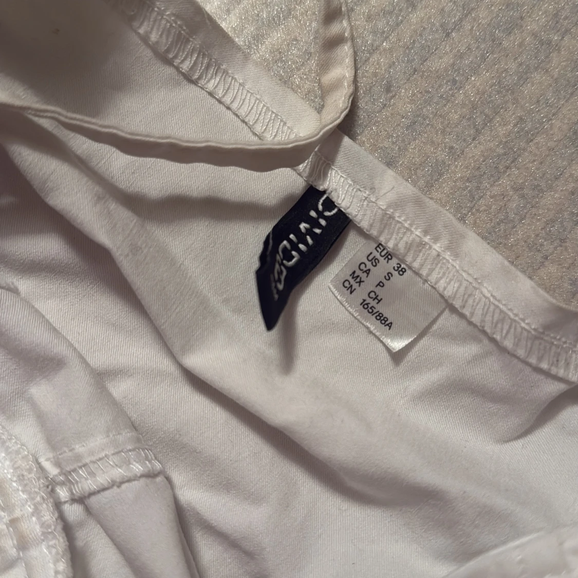 Vit korsett-topp  - 2