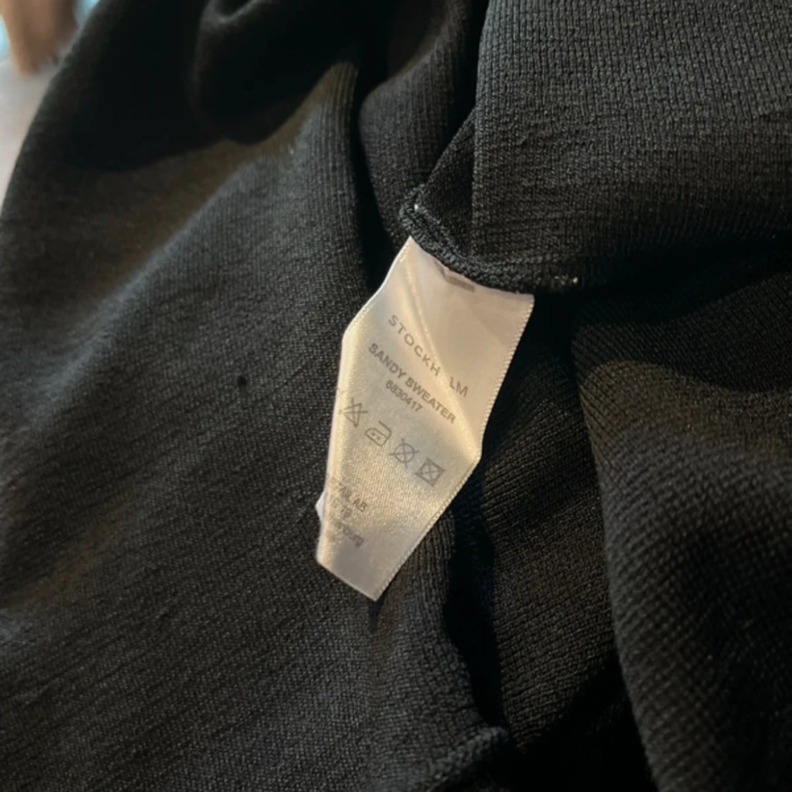 Svart stickad topp från Stockh LM - 4