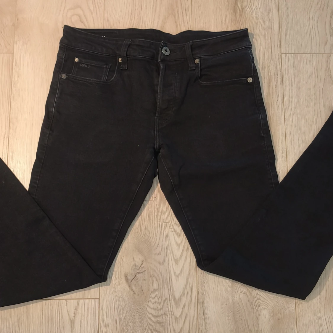 Svarta G-Star RAW 3301 jeans - 1