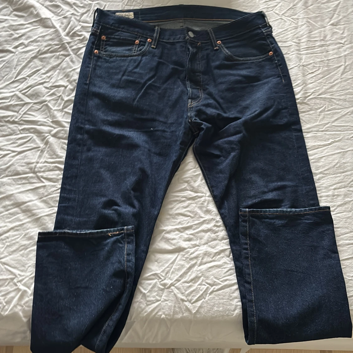 Levi's 501 mörkblå jeans W34 L34