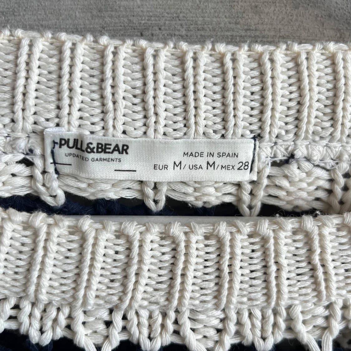 Randig stickad tröja från Pull&Bear - 1