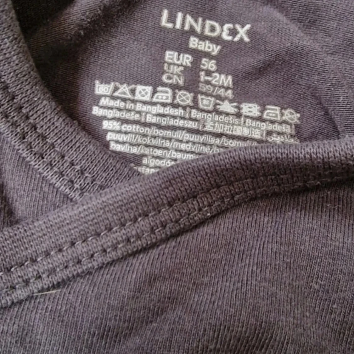 Svart omlottbody från Lindex Baby - 2