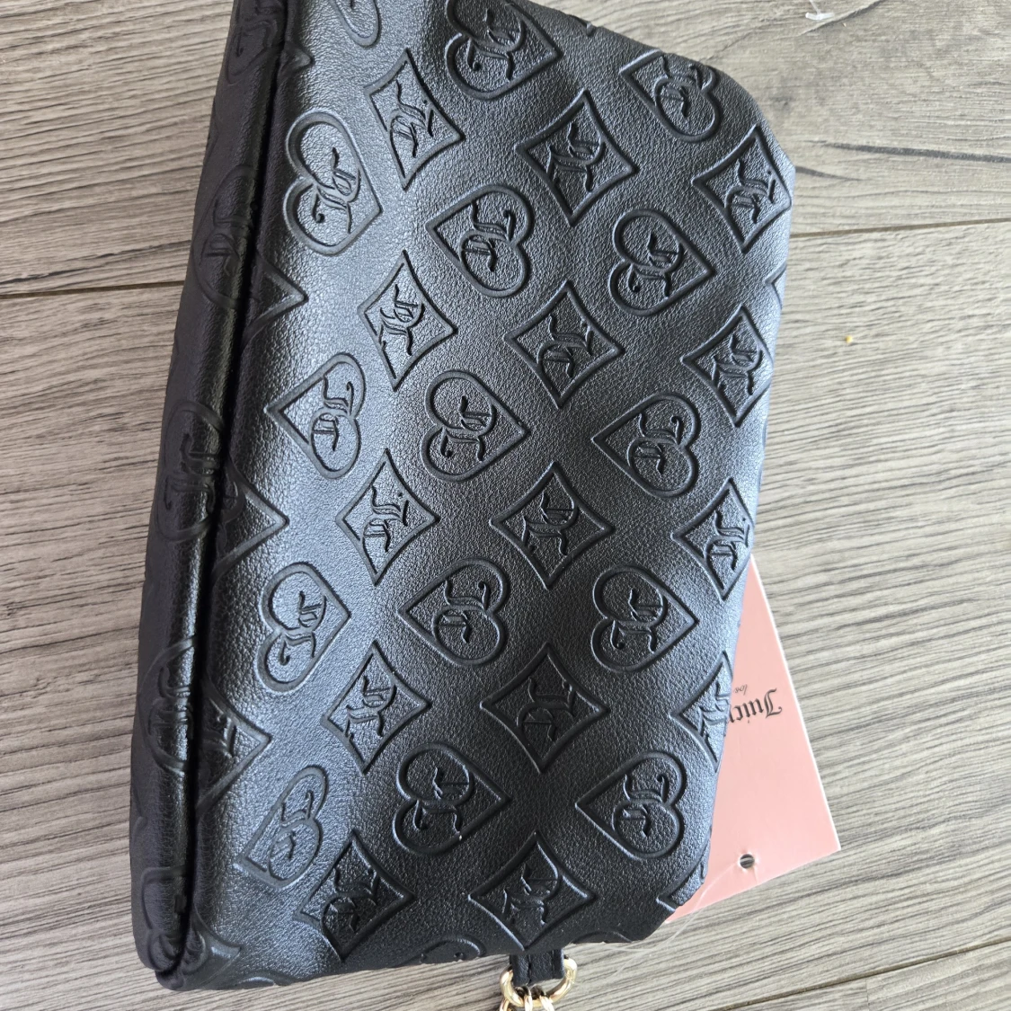 Svart axelväska Juicy Couture hjärtdetalj - 3