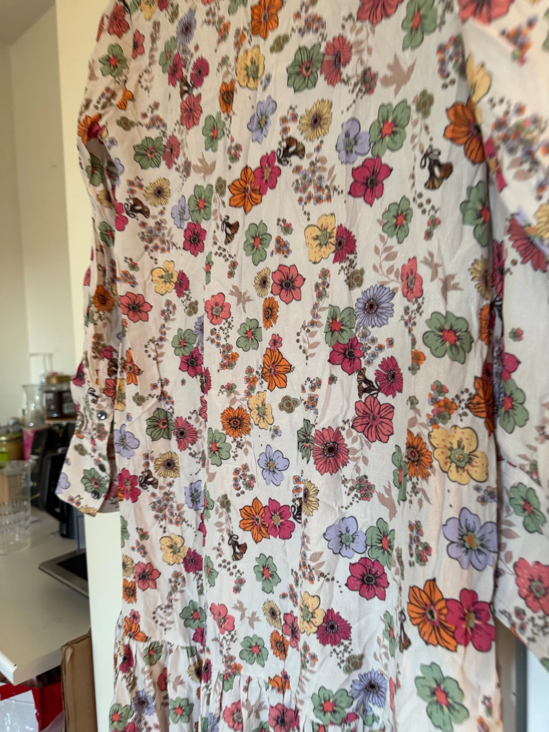 Odd Molly blommig långklänning XS - 6