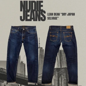 Nudie Selvage Jeans - Tja! Säljer nu dessa riktigt feta selvage jeans från Nudie, i modellen Lean Dean ”Dry Japan Selvage”. Jeansen har feta fades men enormt mycket potential kvar. Storleken är 32/32 (fråga om mått vid osäkerhet), och skicket är perfekt. Nypris ligger på 2500kr, mitt pris 1399kr, men kan såklart diskuteras!