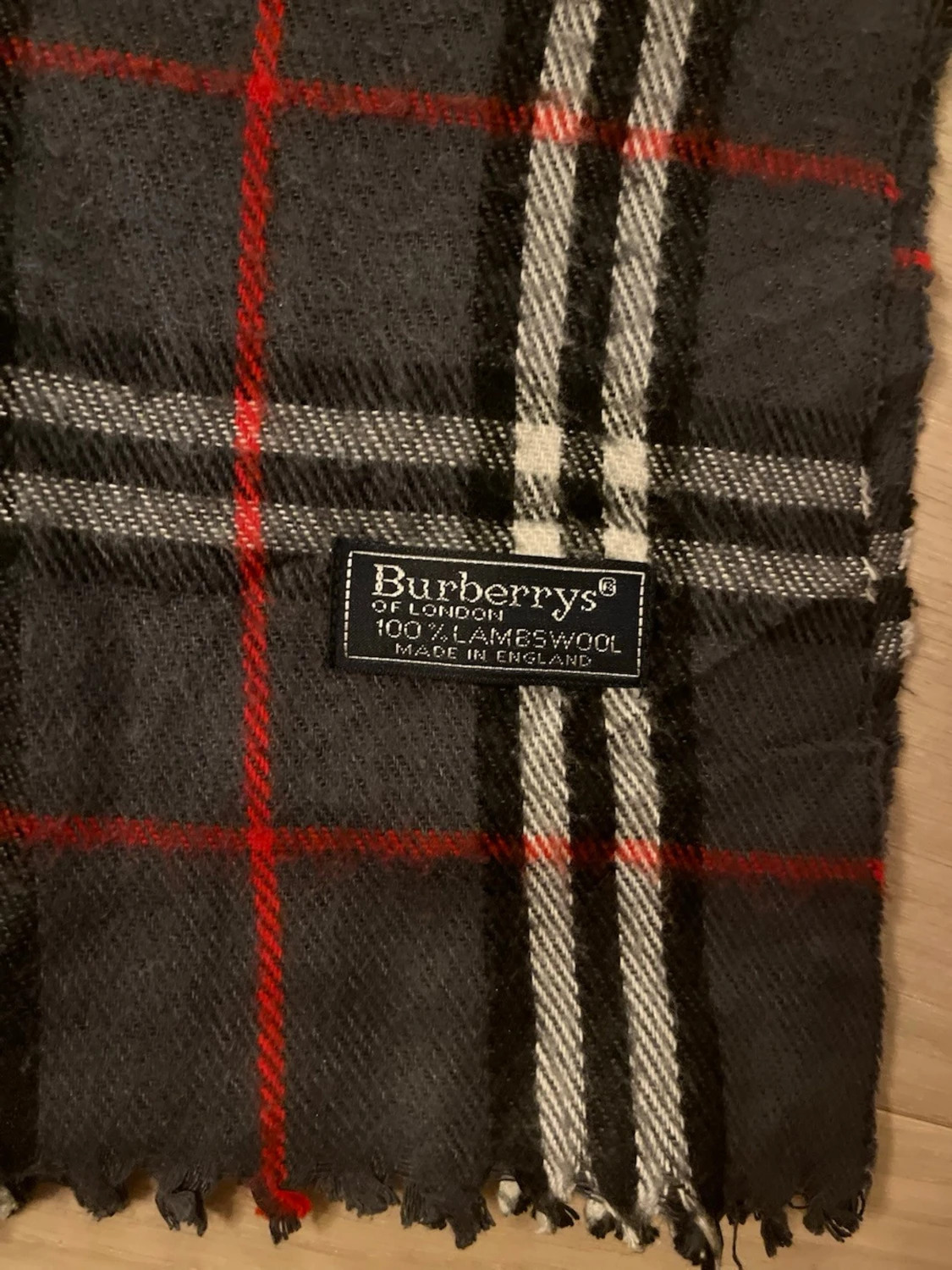 Rutig ullväst från Burberrys - 1