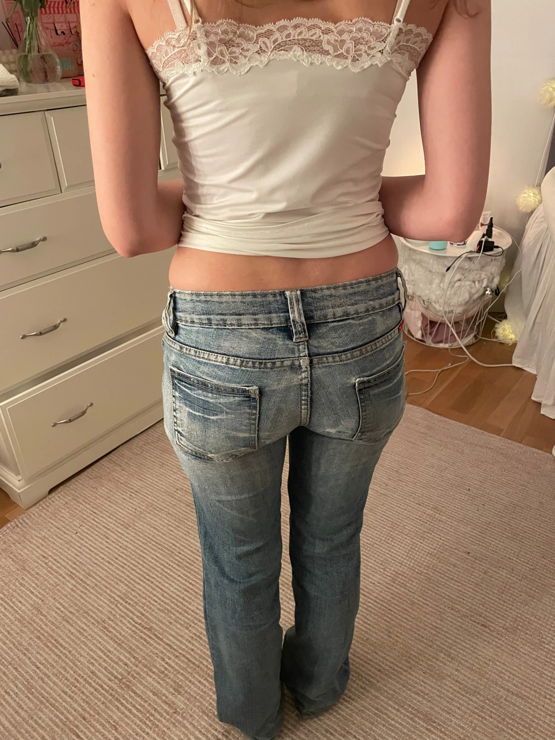 BHL  ljusblå bootcut jeans  - 2