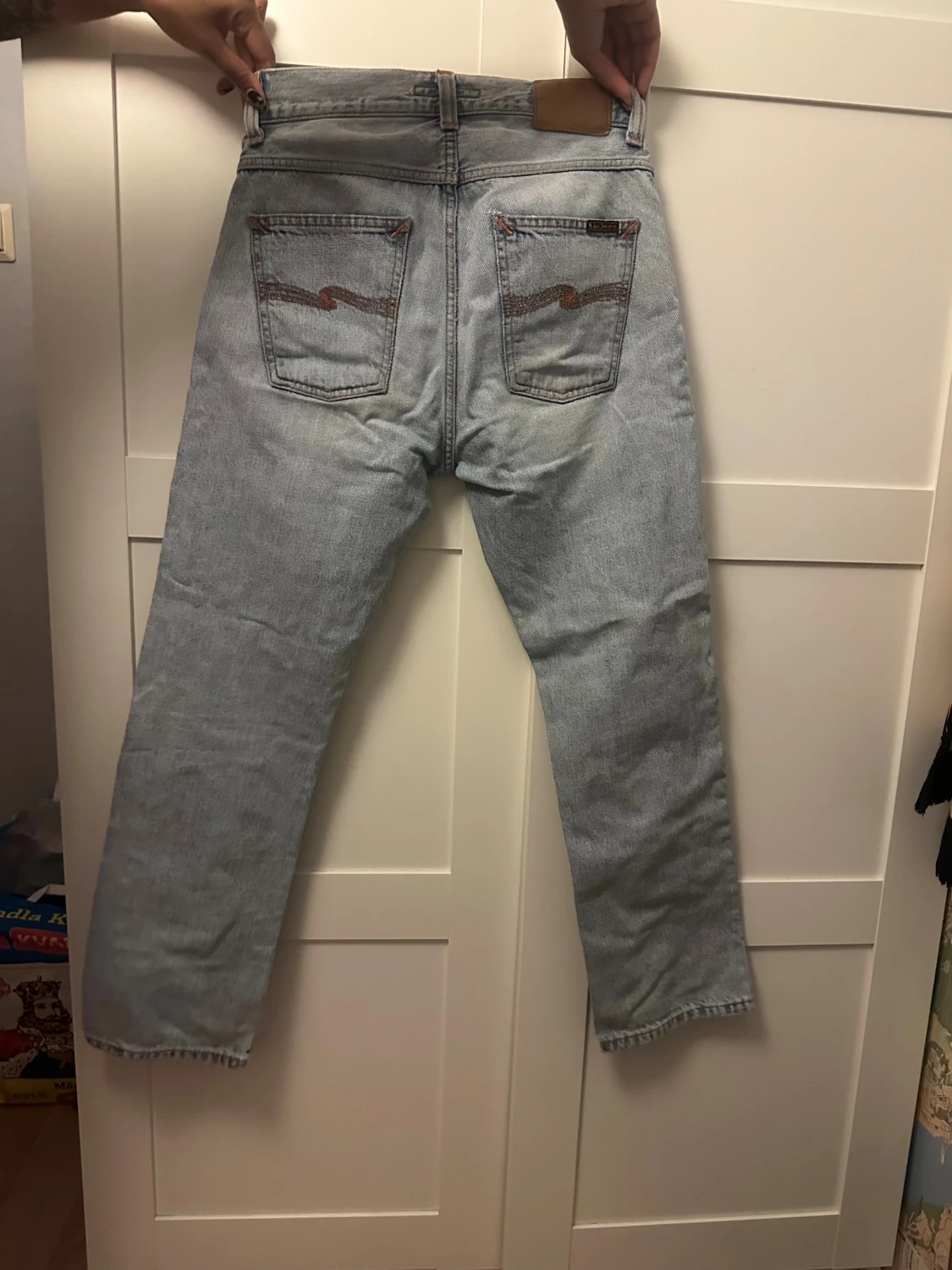 Ljusblå Nudie Jeans W27 L28 - 1