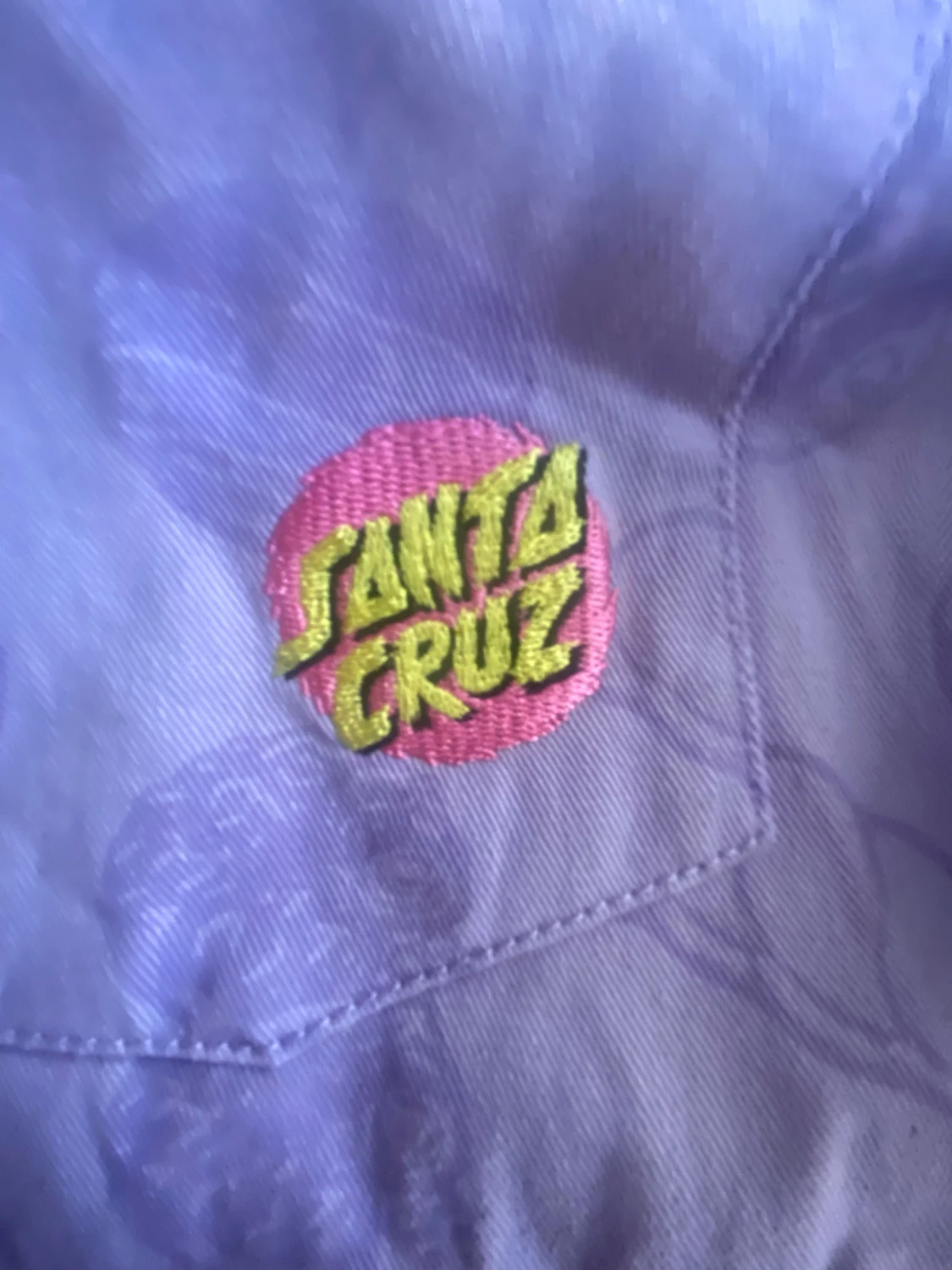 Lila Santa Cruz skjorta med tryck - 3