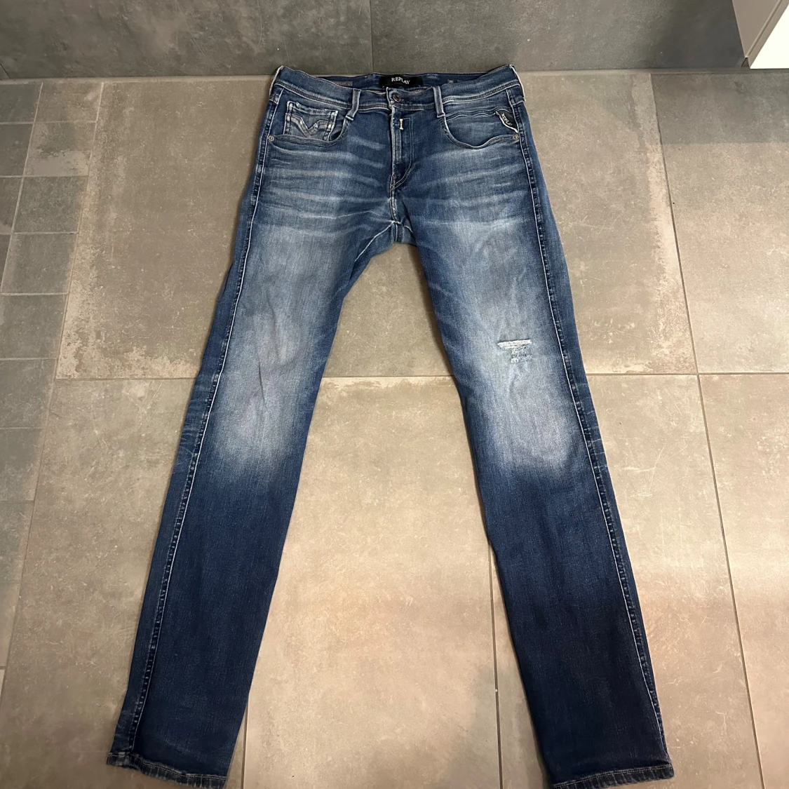 Replay Anbass jeans blå 