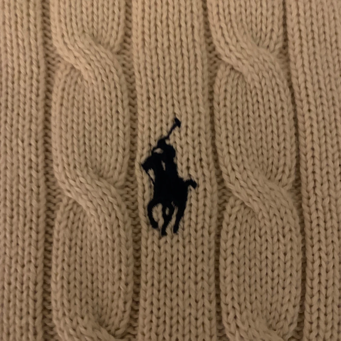 Beige stickad tröja Polo Ralph Lauren - 2