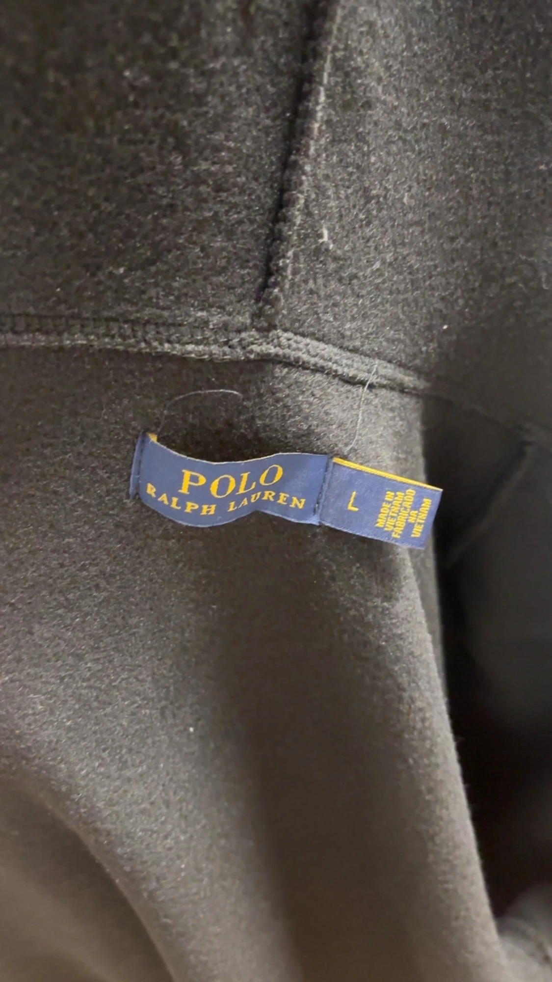 Svart hoodie från Polo Ralph Lauren - 1