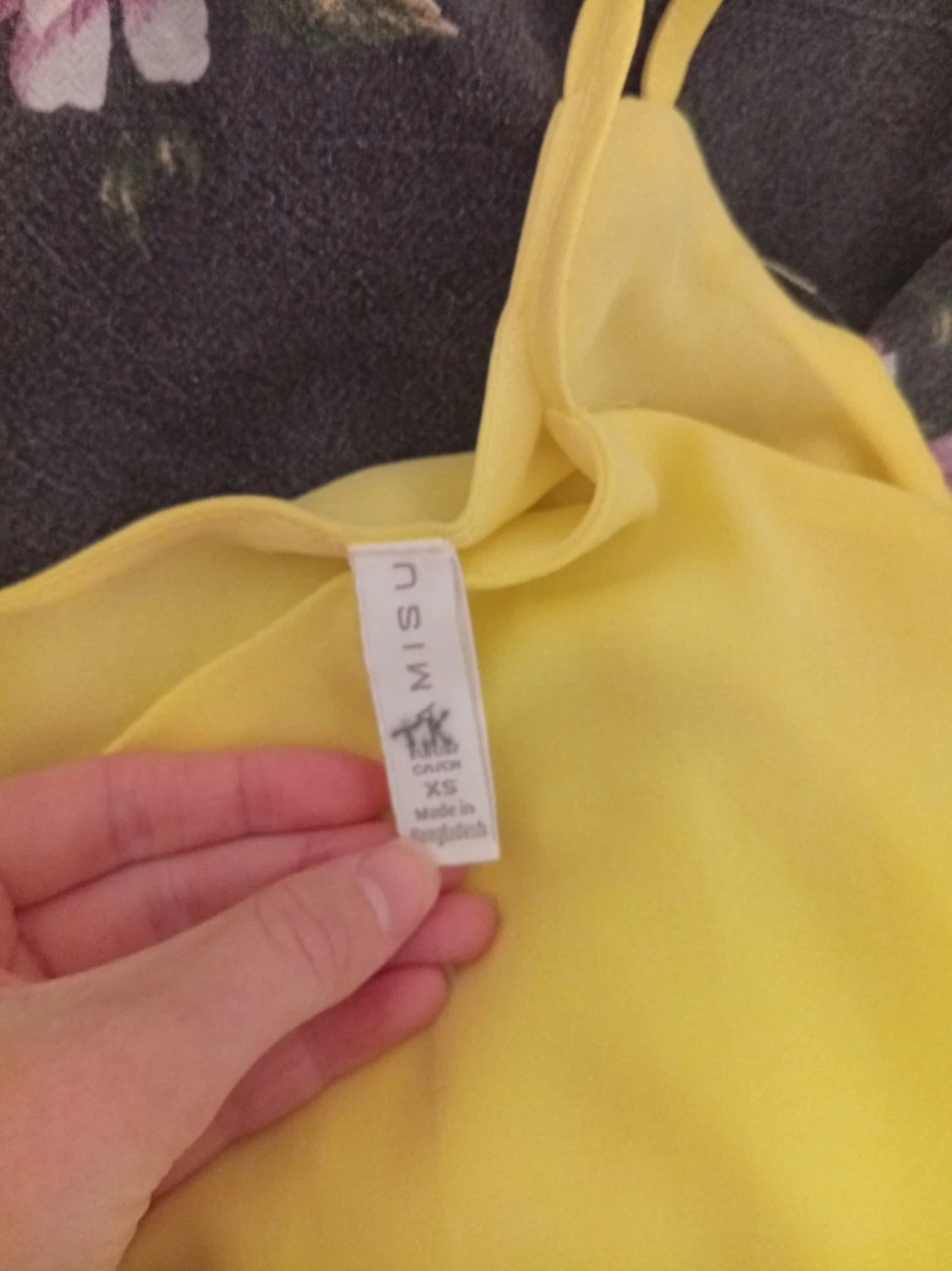 Gul linnetopp från MISU XS - 1