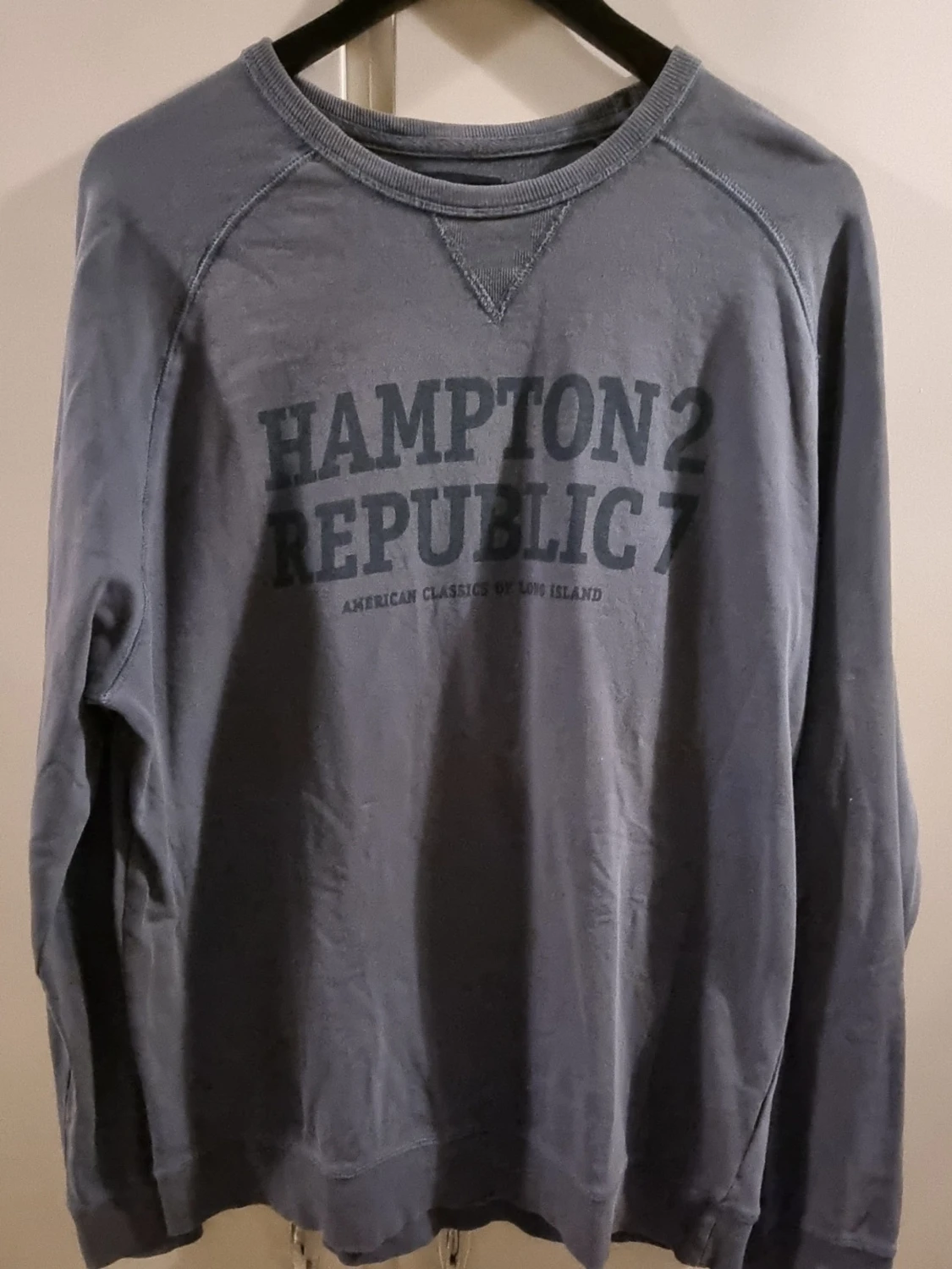 Blå sweatshirt från Hampton Republic - 1