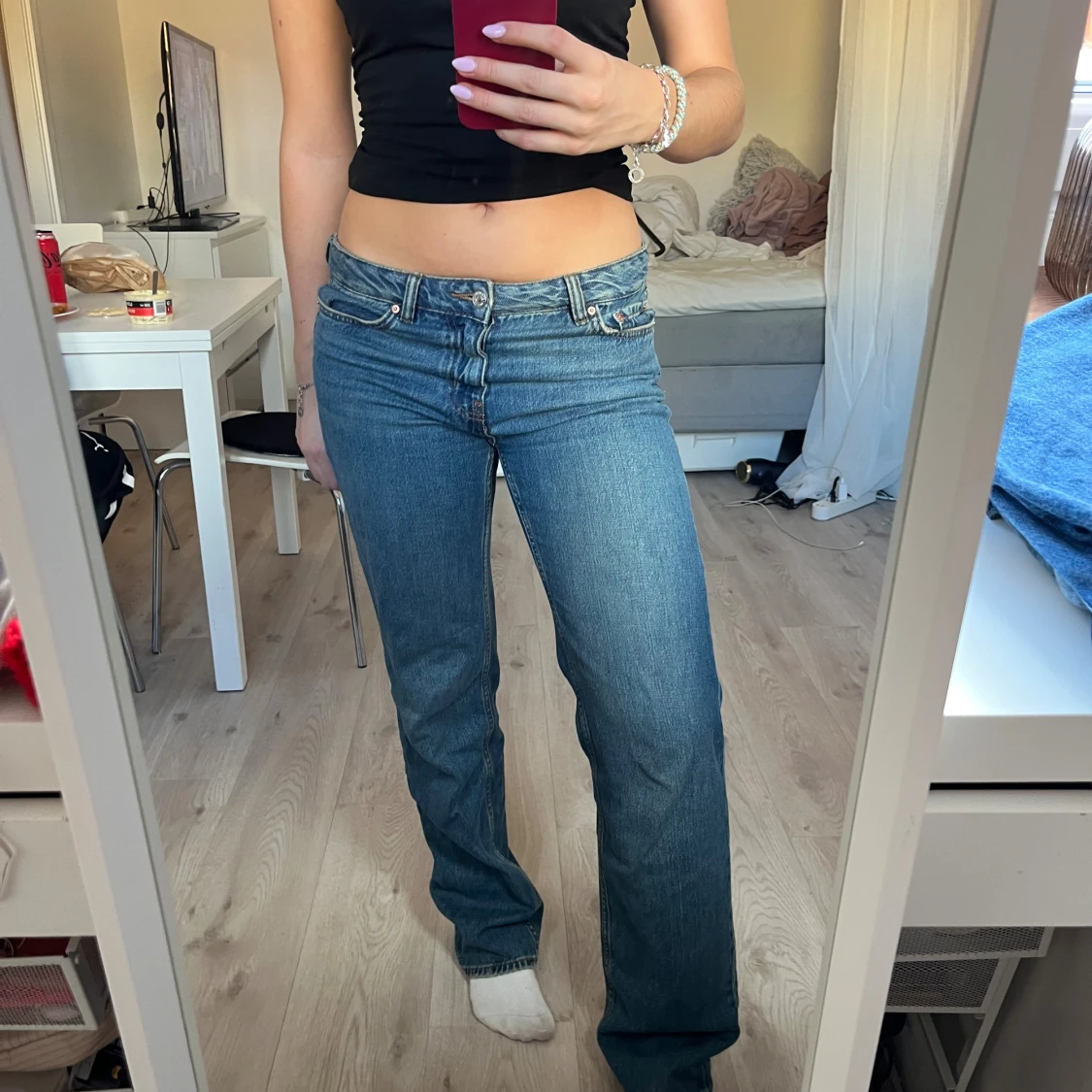 Mid waist jeans Gina  - 4