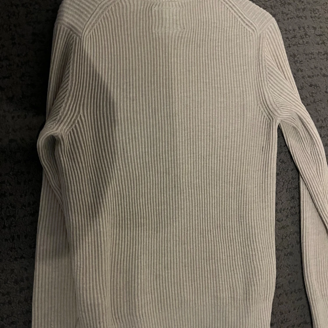 Beige stickad tröja från Jack & Jones