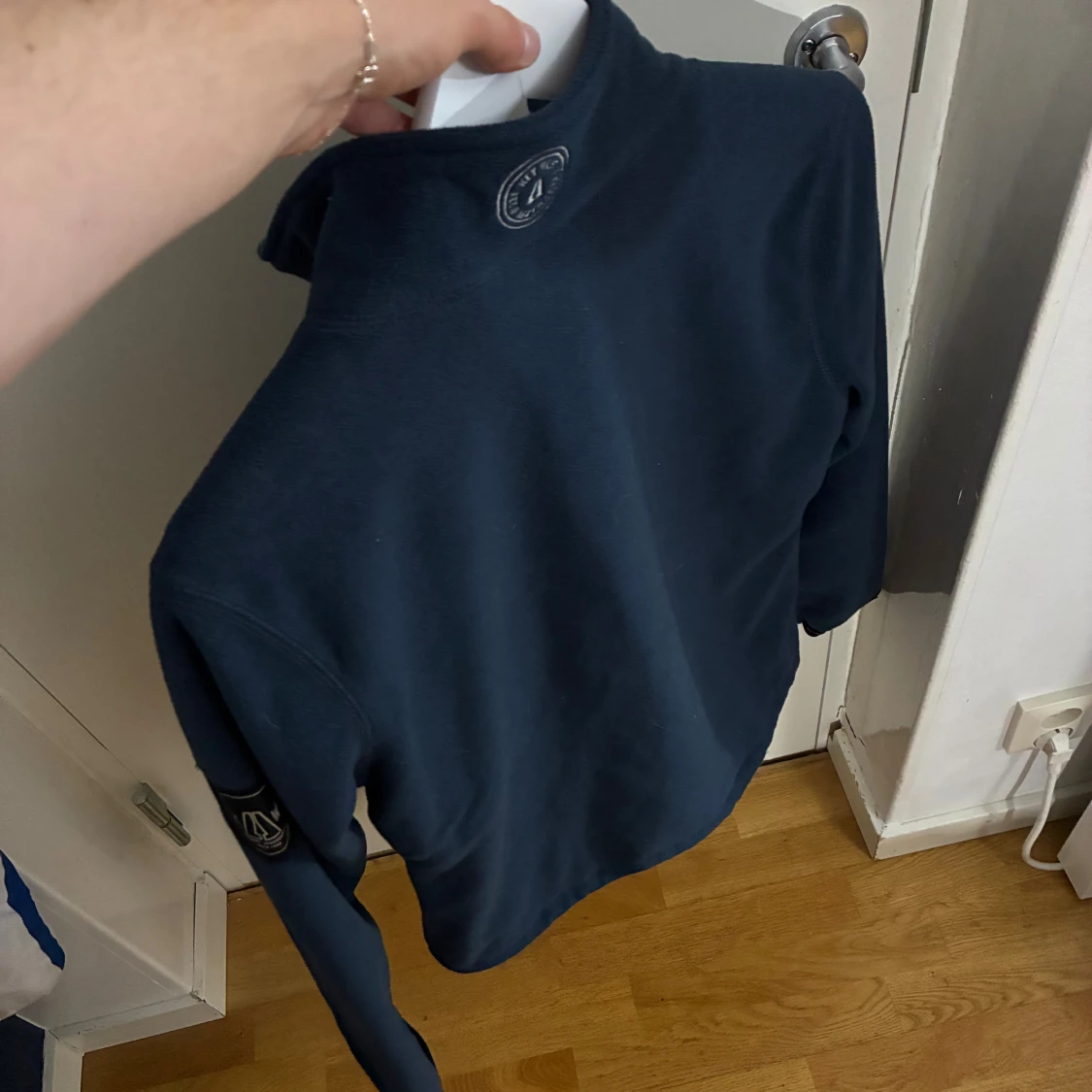 Mörkblå fleecejacka Key West XS - 3