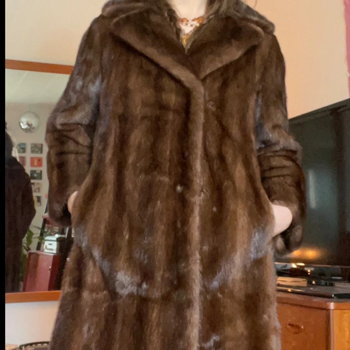 Brun mink pälsjacka från Lennart Ekwall - 2