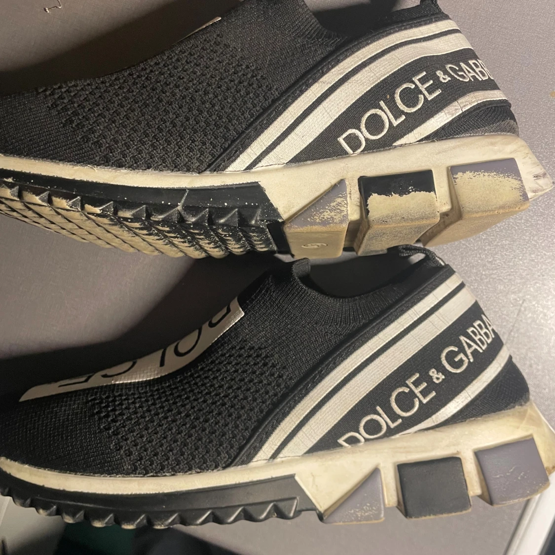 Dolce & Gabbana svarta sneakers - 1