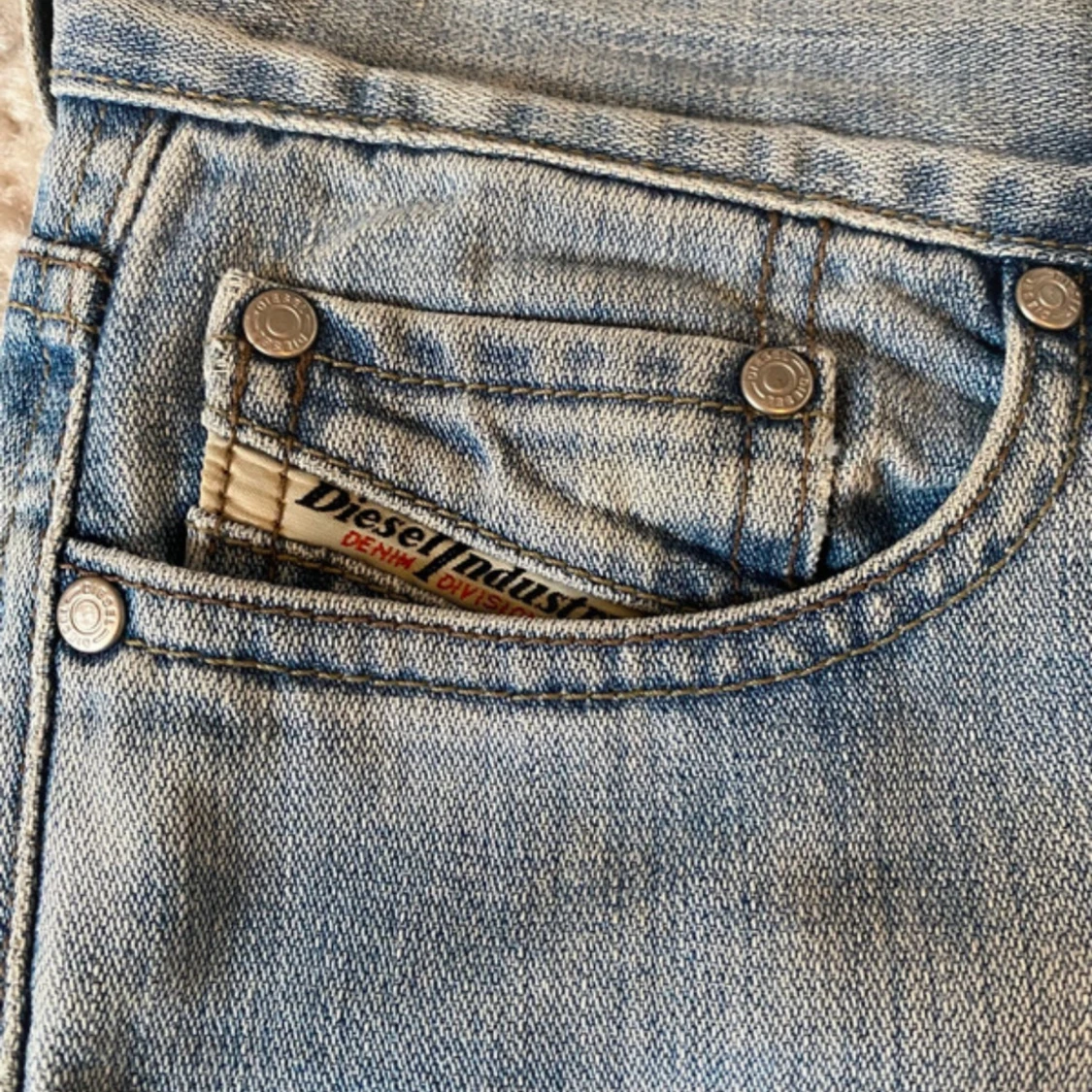 Diesel lågmidjade bootcut jeans  - 2