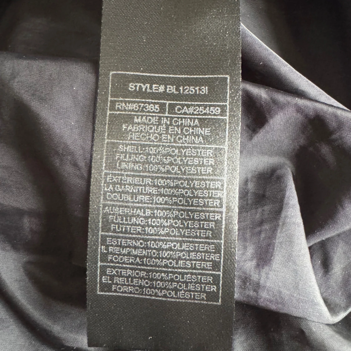 Svart glansig pufferjacka Steve Madden - 3