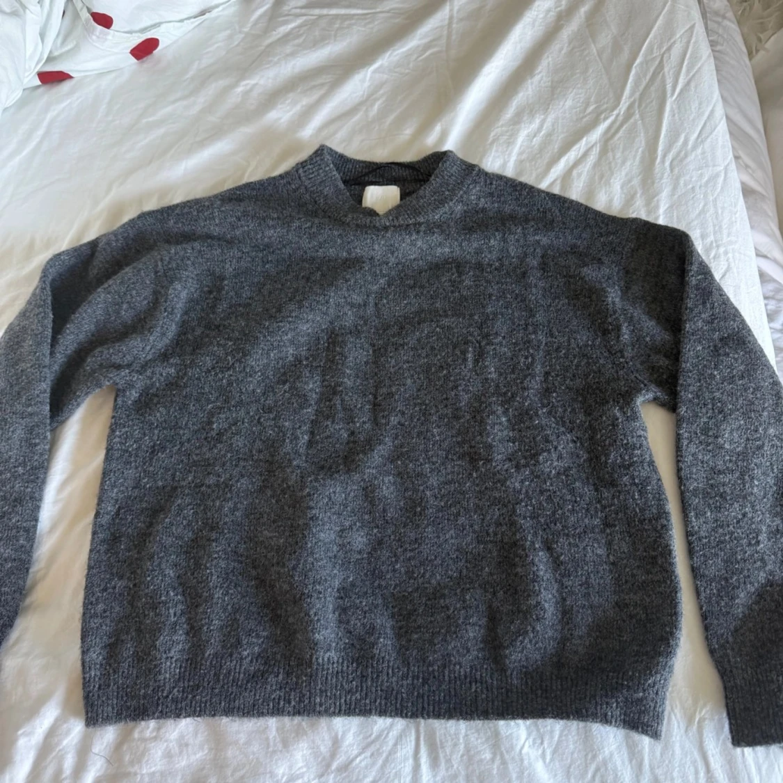 Grå stickad tröja från H&M - 2