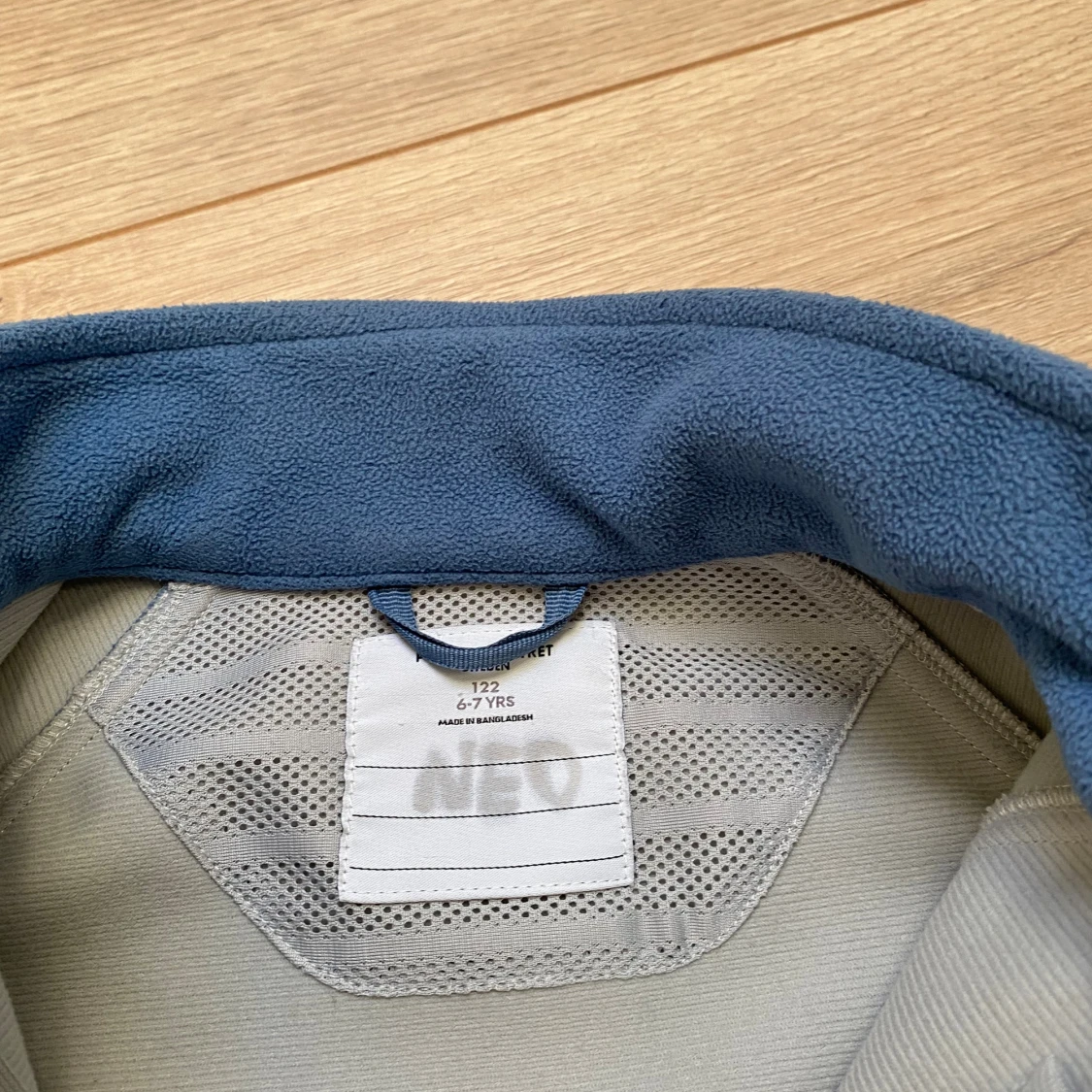 Blå fleecejacka Polarn O. Pyret 122 Didrickson strl 110 - 1