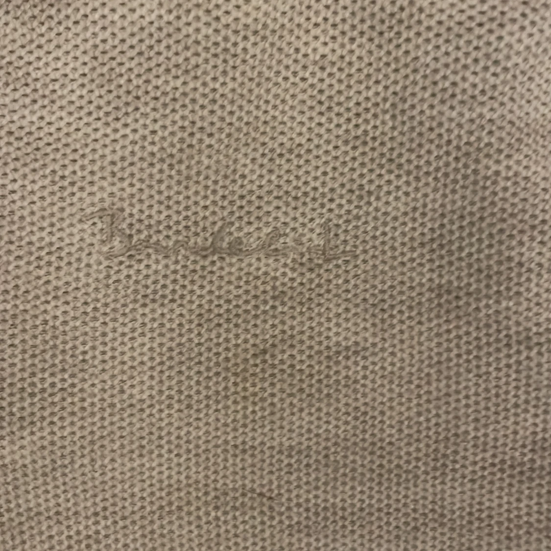 Beige stickad half zip-tröja Bondelid - 2