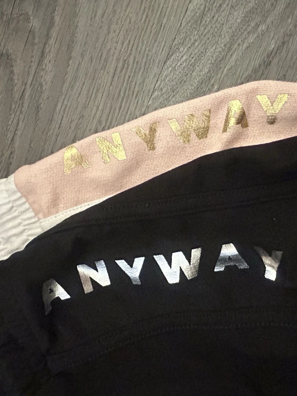 ANYWAY shorts i svart och vitt, 2-pack - 2