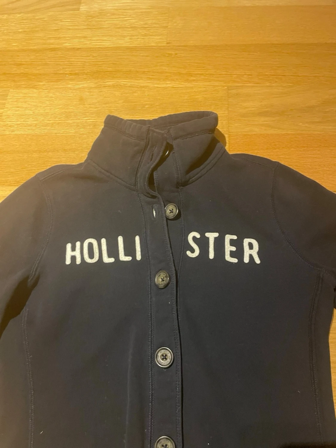 Marinblå kofta från Hollister - 1