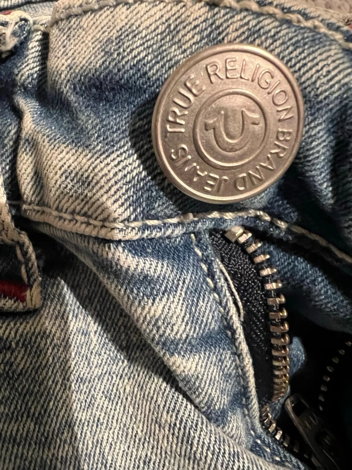 True Religion ljusblå bootcut jeans - 3