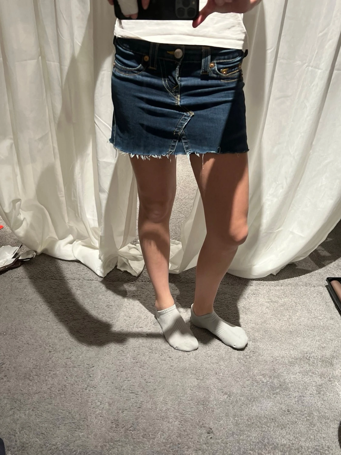 True Religion jeanskjol  - 1