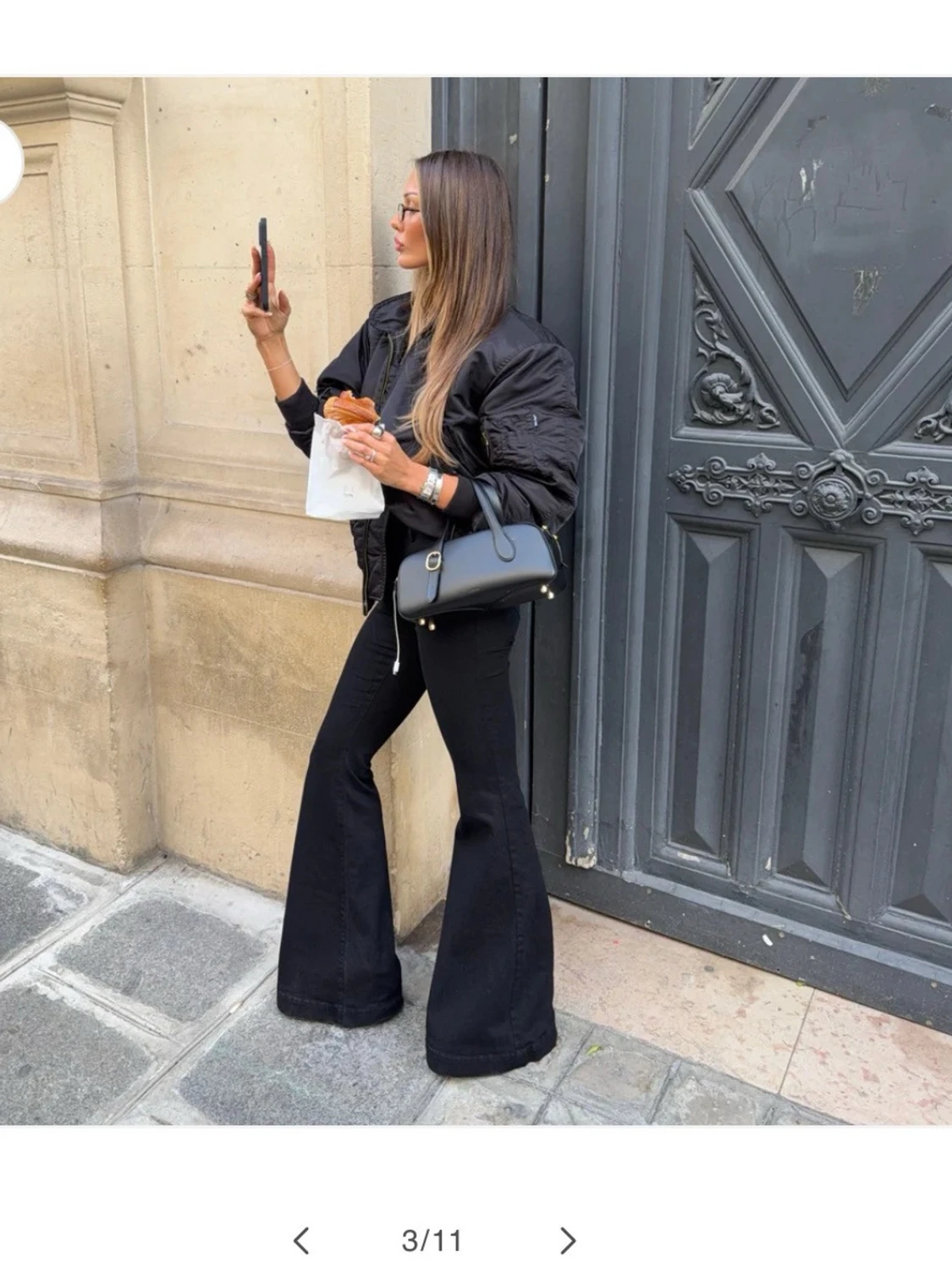 SÖKER alobha label jeans, svart