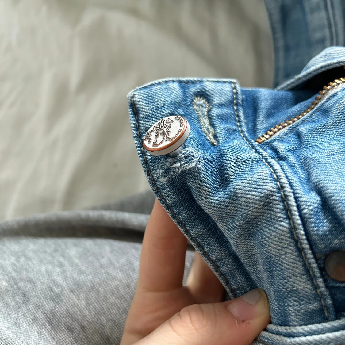 Bootcut lågmidjade jeans - 4