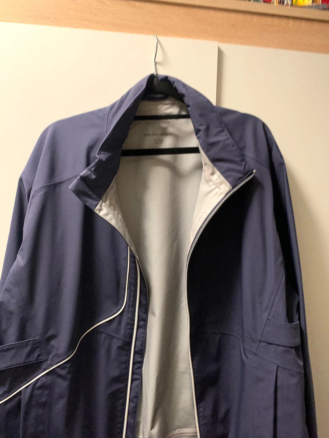 Blå vindjacka Galvin Green XL - 2