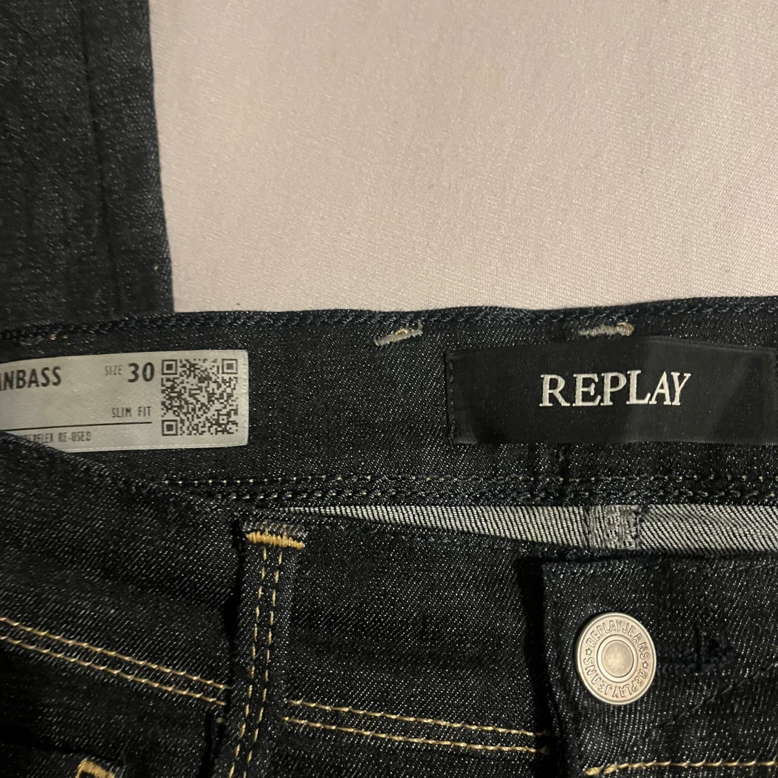 Replay Hyperflex Anbass jeans, svart - 2