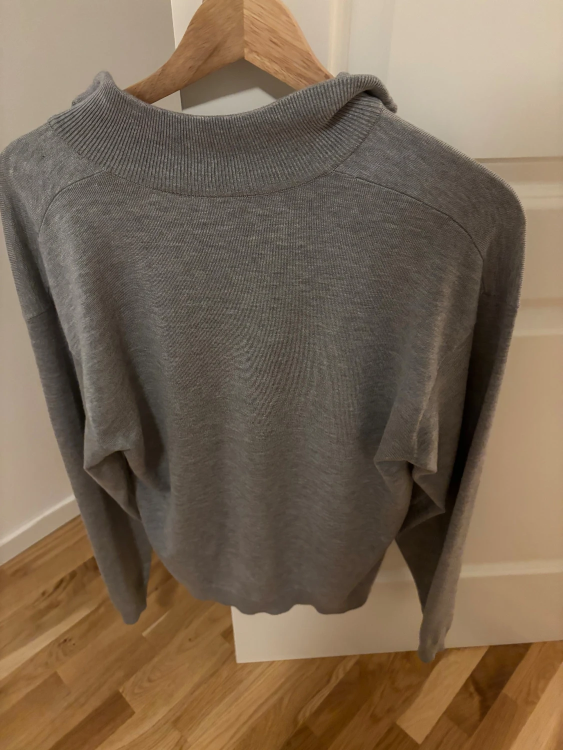 Grå half zip tröja från Lindex - 2